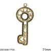 New Years Lucky Charm Key 71mm