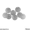 Stainless Steel Round Coin for Traditional Costumes 10-30mm