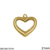 Stainless Steel Pendant Heart 15-22mm