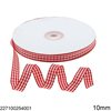 Plaid Ribbon 10mm