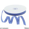 Plaid Ribbon 10mm
