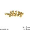 Stainless Steel Flat Rondelle Bead 3-5mm