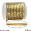Stainless Steel Square Snake Chain 3.8mm
