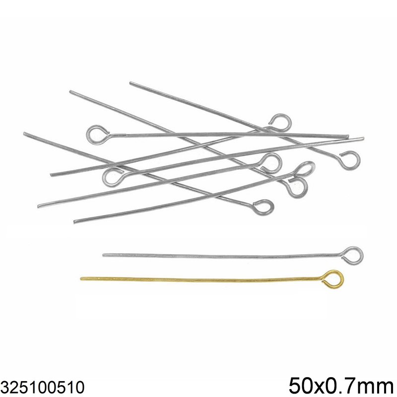 Γράνα Ατσάλινη με Κρίκο 50x0.7mm