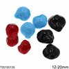 Glass Irregular Shape Beads 12-20mm