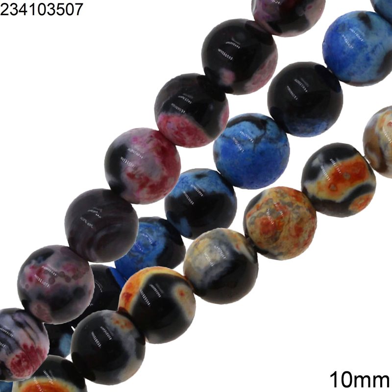 Agate Round Beads 10mm