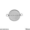 Stainless Steel Round Flat Spacer Cup 12-25mm