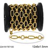 Stainless Steel Chain 1:1 Oval Link 12x6x1.5mm and Round Link 7x1.5mm