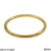 Stainless Steel Sarniera Bracelet 6mm