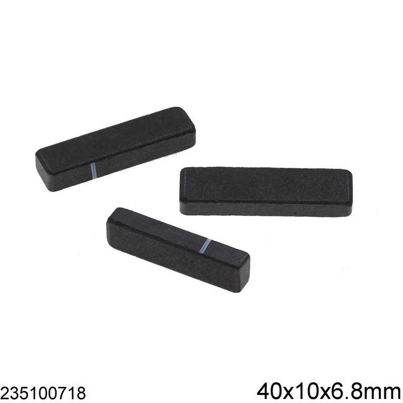 Rectangular Magnet 40x10x6.8mm