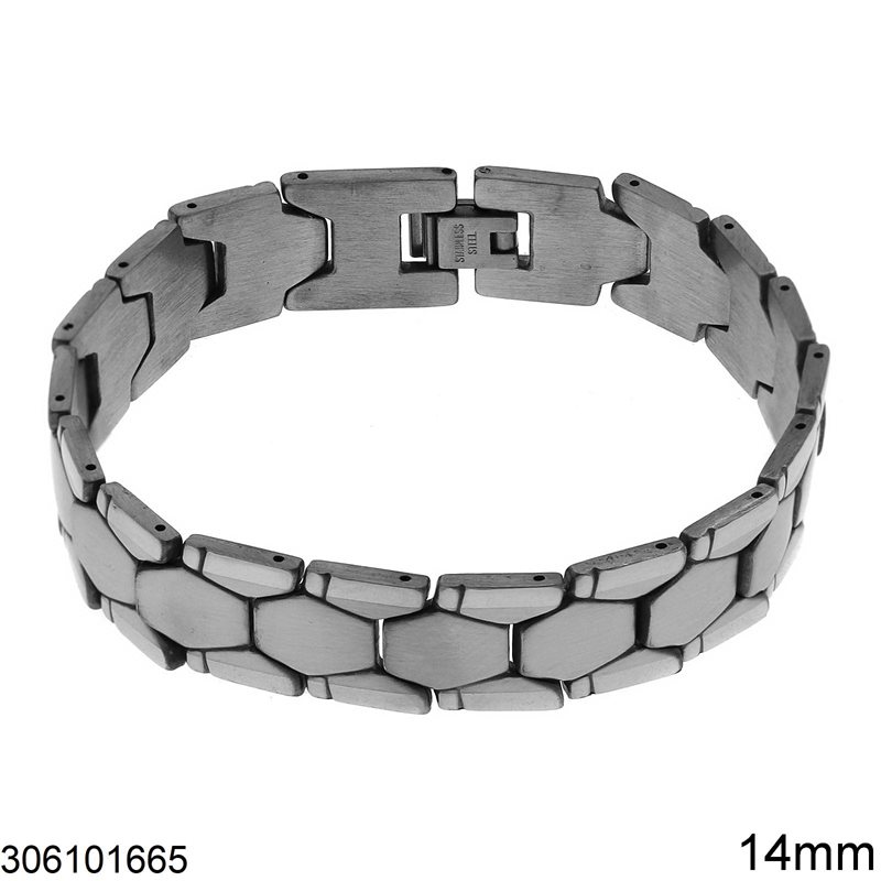 Stainless Steel Bracelet 14mm