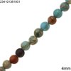 Turquoise Jasper Beads 4mm