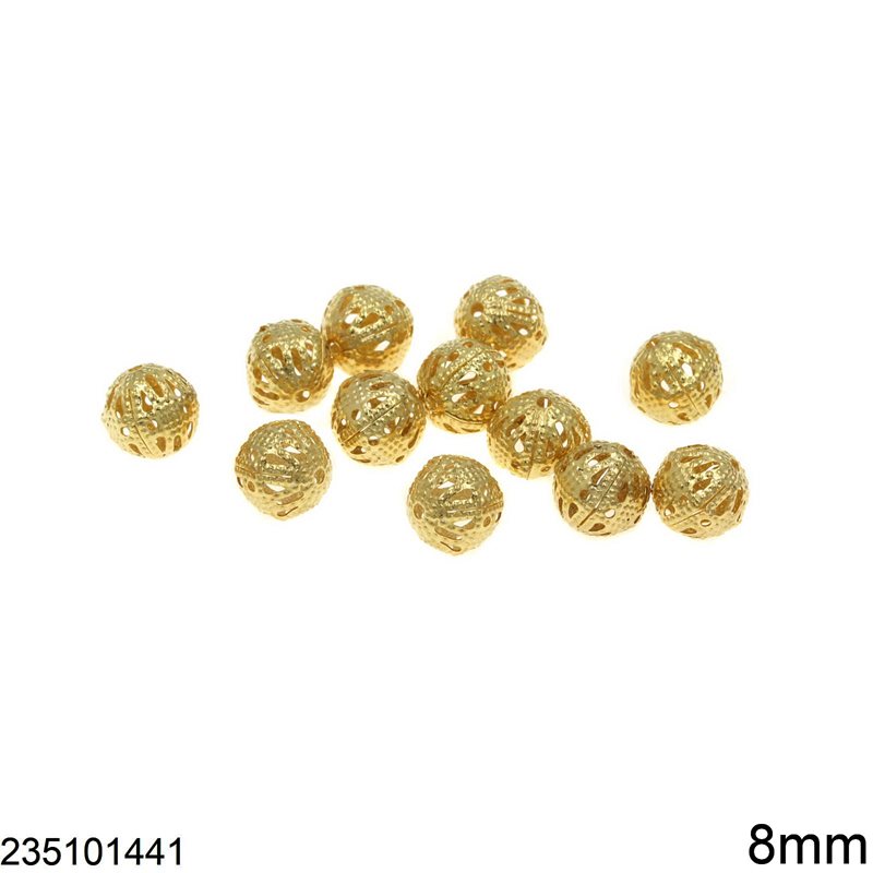 Brass Bead 8mm