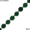 Jade Faceted Beads 8mm