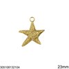 Stainless Steel Pendant Starfish 17-36mm