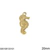 Stainless Steel Pendant and Spacer Sea Horse 20mm