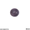 Glass Round Cabochon Stone 8mm