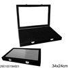 Velour Display Tray for Rings 34cm with Cap