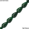 Χάνδρες Jade Δάκρυ 9x13mm