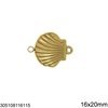 Stainless Steel Pendant Shell 17-32mm