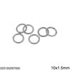Stainless Steel Jump Ring 10x1.5mm