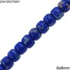 Semi Precious Stone Rondelle Beads 6x8mm