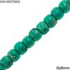 Semi Precious Stone Rondelle Beads 6x8mm