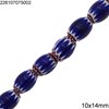 Glass Murano Oval Beads 10x14mm