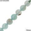 Jade Round Faceted Beads 12mm