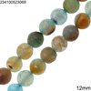 Jade Round Faceted Beads 12mm