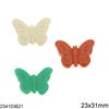 Pasta Butterfly Beads 23x31mm