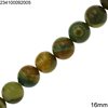 Agate Beads with Stripes 16mm