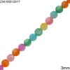 Shell Round Beads 3mm