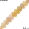 Semi Precious Rondelle Beads 5x8mm