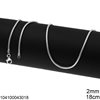 Silver 925 Snake Chain 2mm