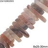 Ημιπολύτιμες Σειρές Στήλες Λίθοι 8x25-30mm