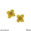 Silver 925 Bead Cross 12mm