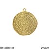 Stainless Steel Pendant Disk of Phaistos Two Sided 20mm