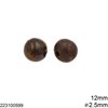 Ceramic Round Bead 12mm with Hole 2.5mm