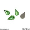 Pearshape Rhinestone 13x7.8mm Maxima Colour Preciosa