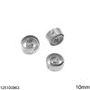 Silver 925 Snail Bead 8mm