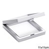 Plastic Packaging Box with transparency 11x11cm