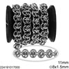 Stainless Steel Chain 11mm with Rings 8x1.5mm