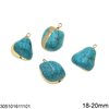 Pendant Blue Pine Stone 18-20mm