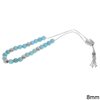 Silver 925 Kompoloi with Semi Precious Beads 8mm