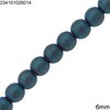 Hematine Round Beads 6mm
