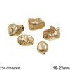 Shell Beads Pearl Coated Shell 14-21mm