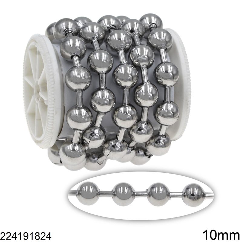 Stainless Steel Ball Chain 10mm