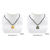 Necklace Starfish with Semi Precious Stone 24mm