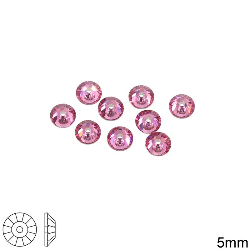 MC Ροδέλα Ραφτή 5mm VIVA12, Preciosa